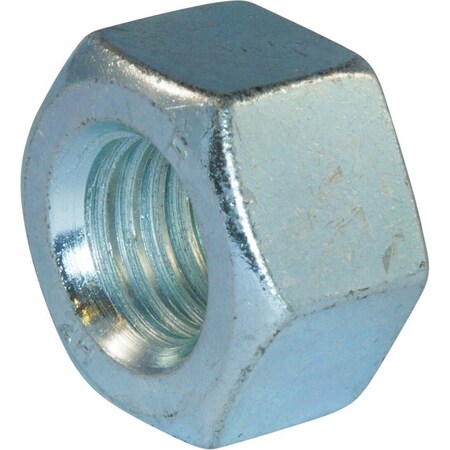 Newport Fasteners Heavy Hex Nut, 1"-8, Steel, Grade 2H, Zinc Plated, 63/64 in Ht, 500 PK 283396-BR-500